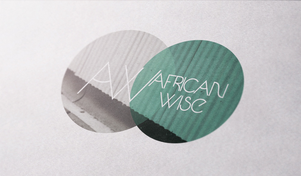 logo design and graphic design branding for African Wise made by Poppyonto