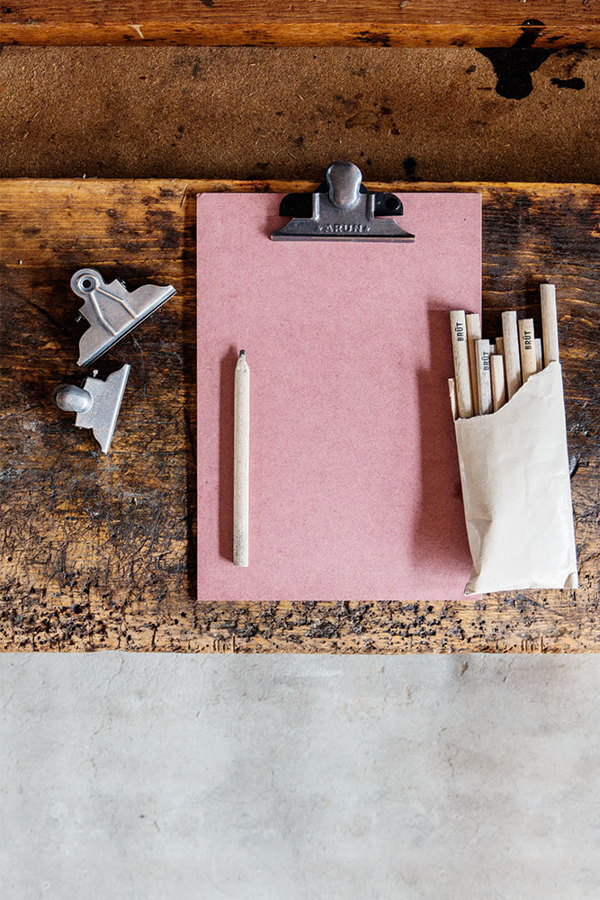 campaign photography Brut Amsterdam color blue wall hooks kitchen by Poppyonto