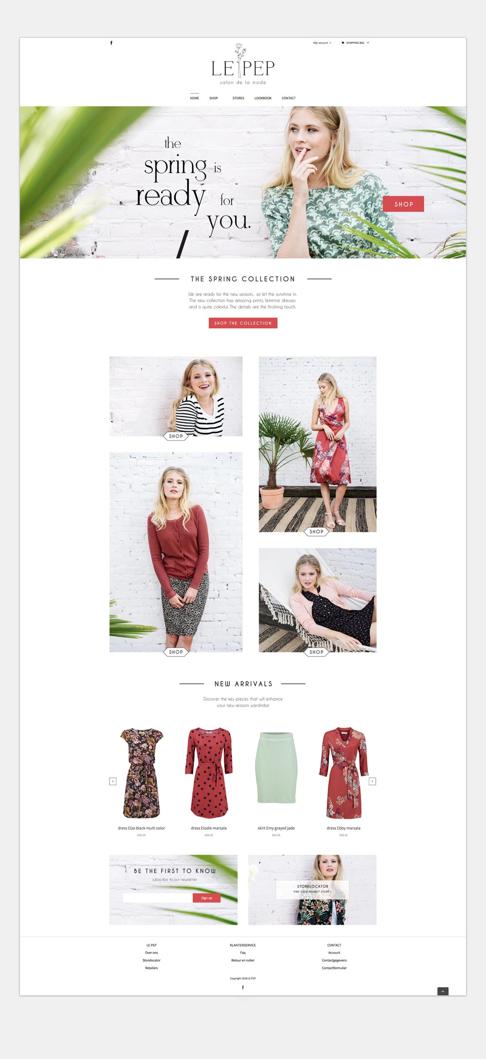 logo artwork and website design branding visual identity homepage invite invitation print poster lookbook illustration for Le Pep made by Poppyonto
