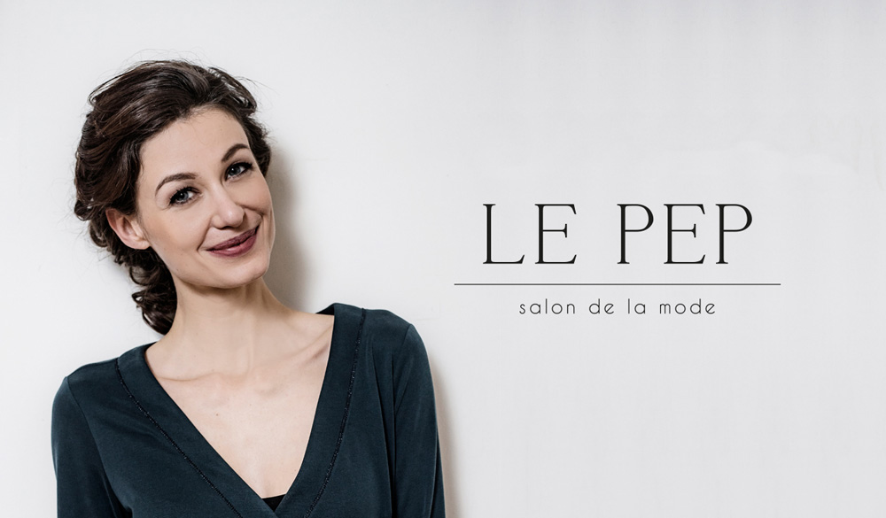 logo artwork and website design branding illustration for Le Pep made by Poppyonto
